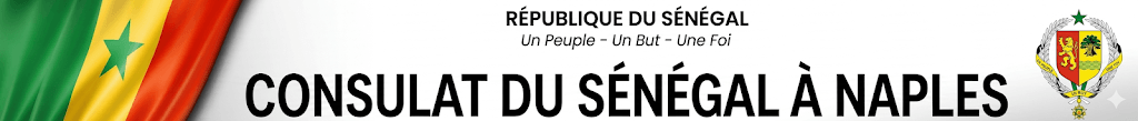 Consulat du Sénégal à Naples - Header Banner
